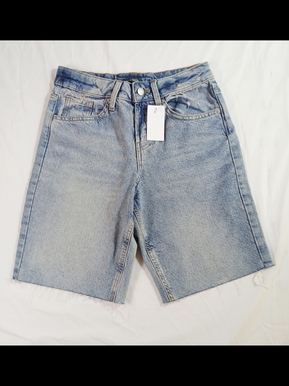Wild Fable Light Wash Cut-Off Denim Shorts - Blue